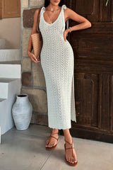 Tie Dye Detail Cover Up Dress