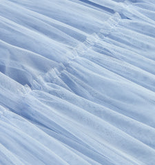 Couturebud The Tulle Ellie Nap Dress - Powder Blue Tulle