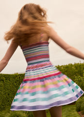 Couturebud The Seraphina Mini Nap Dress - Multi Gingham