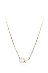 Pearl Sweet Heart Necklace