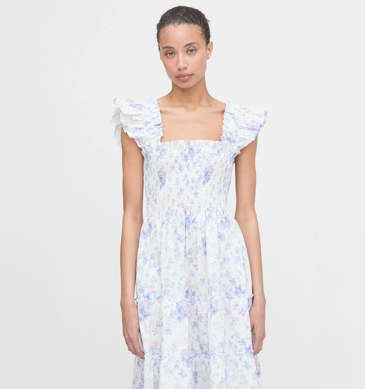 Couturebud The Peppa Pig Ellie Nap Dress - Lilac Floral