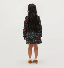 Couturebud The Tiny Eloise Dress - Multi Berry Taffeta