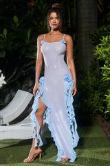 Othniel Sequin Embellished Ruffle Dress