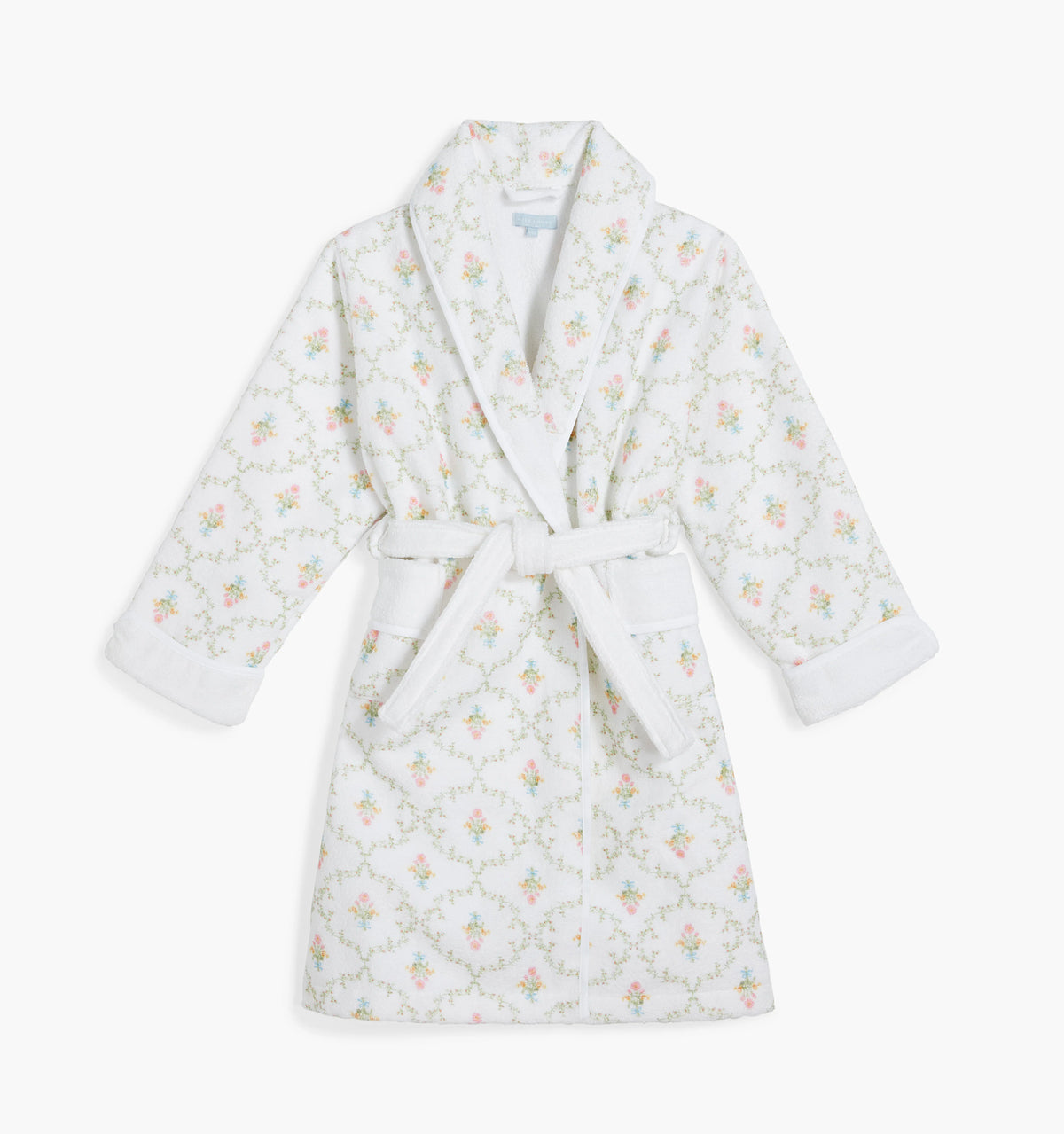 Couturebud The Tiny Hotel Robe - Pastel Trellis