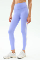Clare High Waist Rigor 7/8 - Purple Haze/White