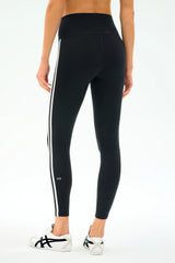 Ella High Waist Airweight 7/8 - Black/White
