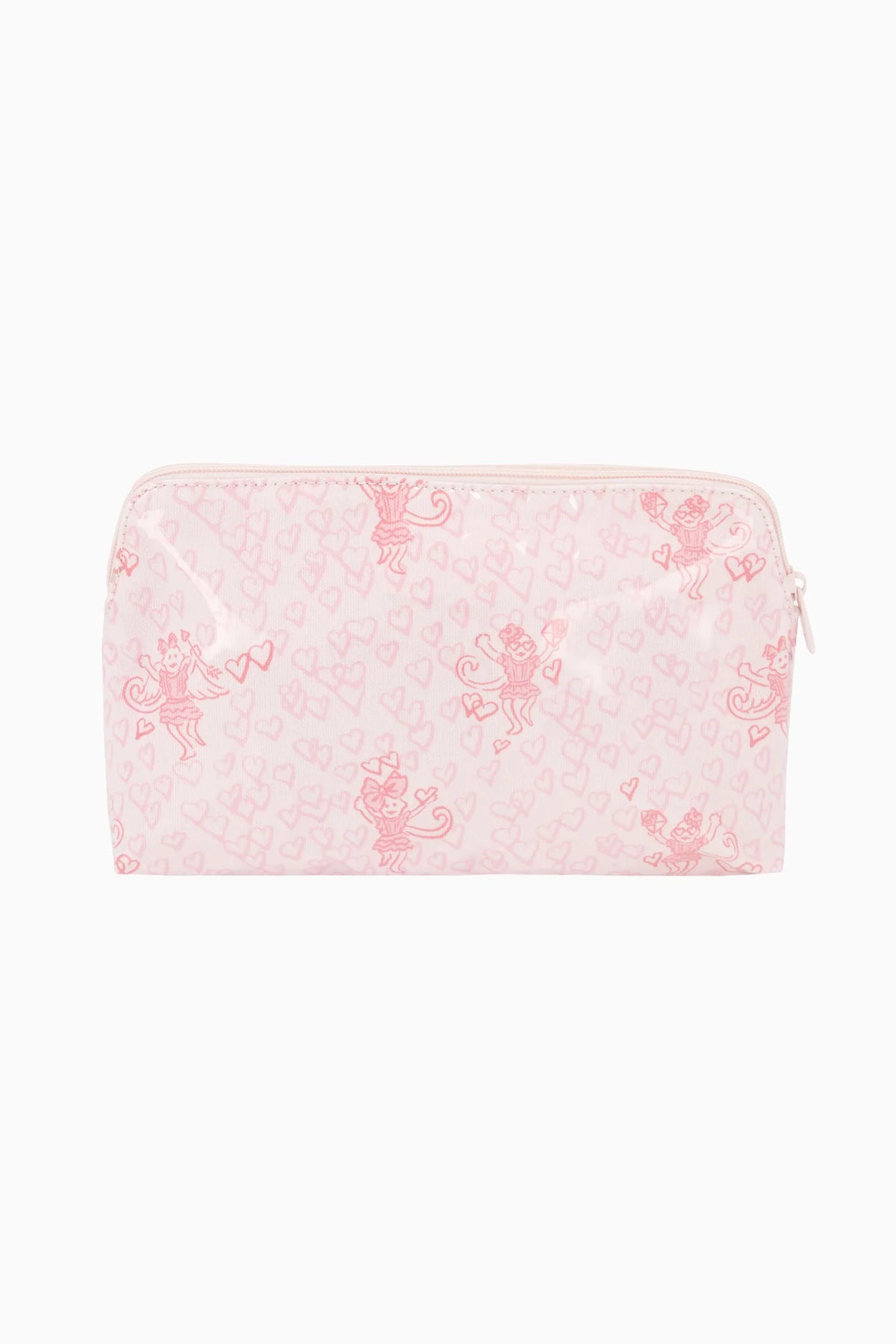 Couturebud x Roller Rabbit Cupid's Kiss Large Makeup Bag