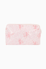 Couturebud x Roller Rabbit Cupid's Kiss Large Makeup Bag