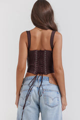 Gini Lack Back Corset