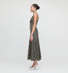 CouturebudThe Lillie Dress - Black Cisco Trellis