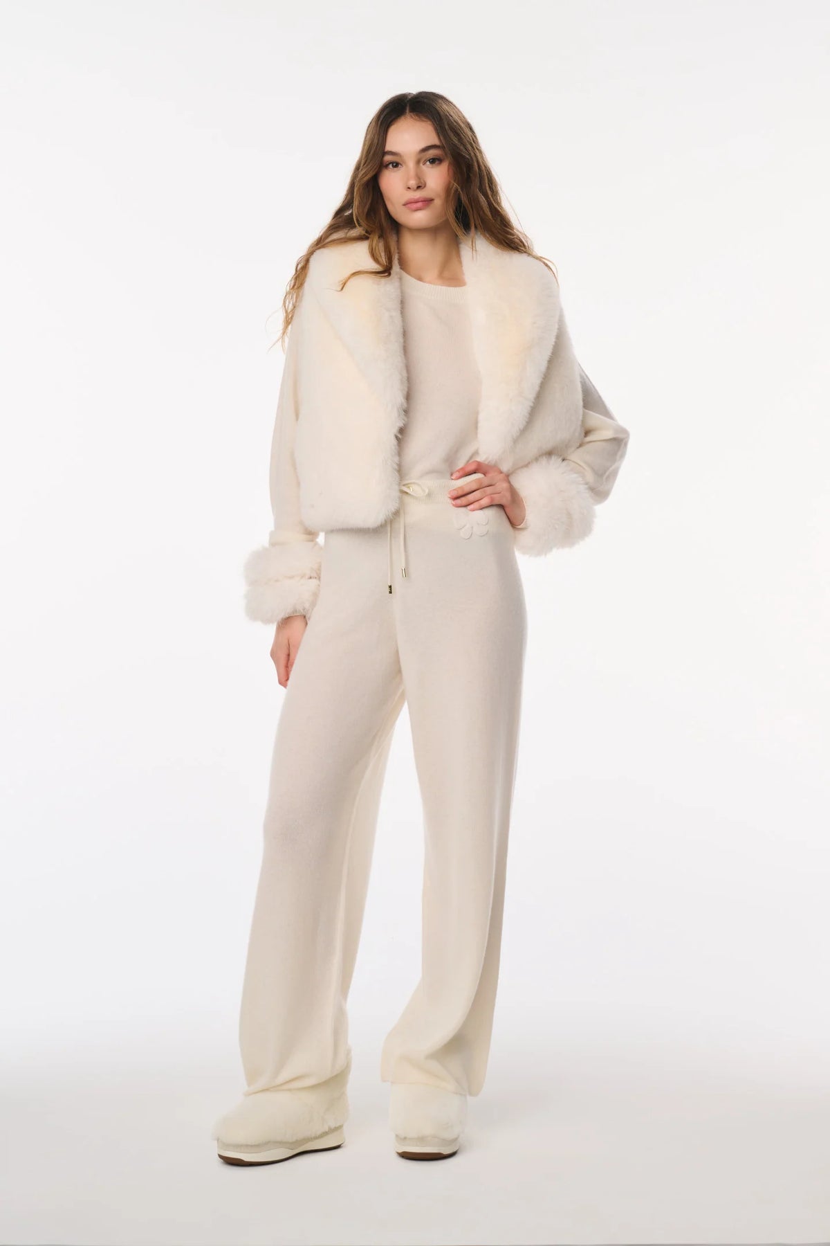 Couturebud x MAX&MOI Billie Wool-Cashmere Pant