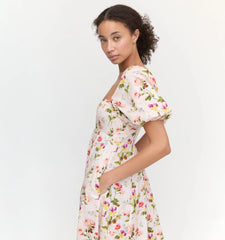Couturebud The Matilda Dress - Pink Bluebonnet