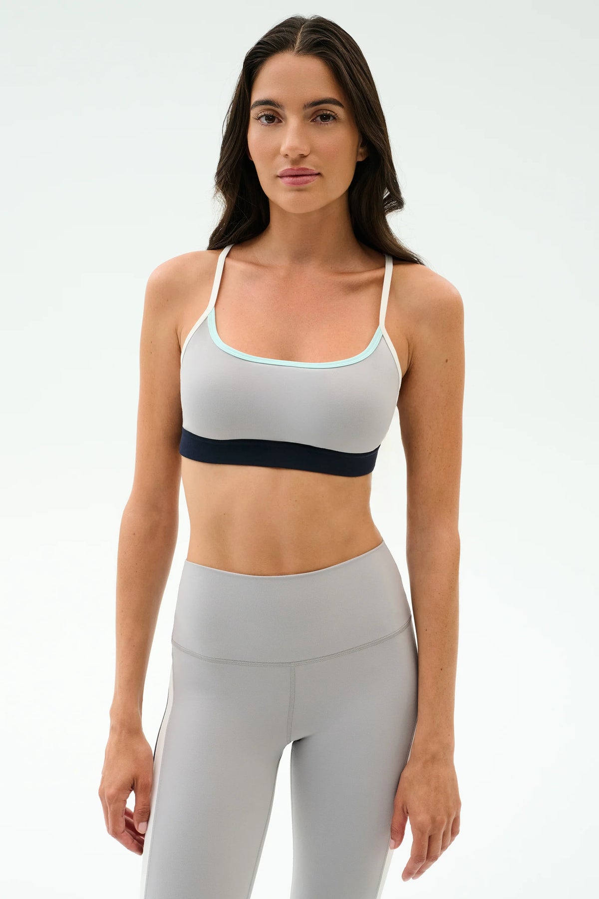 Emerson Airweight Bra - Dove Grey/Indigo