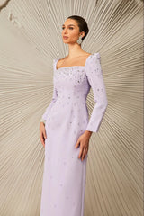 Isabella Crystal Embellished Maxi Dress