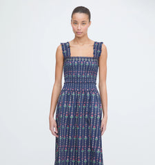 CouturebudThe Azalea Nap Top - Navy Trailing Fern