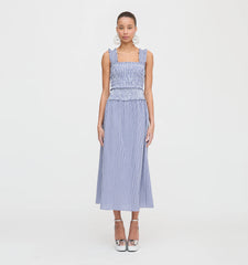 CouturebudThe Azalea Nap Top - Navy Gingham