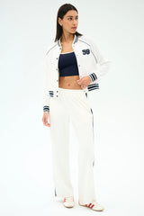 Hayes Varsity Rigor Jacket - White