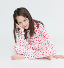 Couturebud The Tiny PJ Set - Lots of Hearts