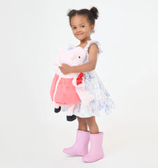 Couturebud The Peppa Pig Baby Ellie Nap Dress -  Lilac Floral