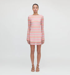 Couturebud The Nathalie Dress - Pastel Crochet Knit