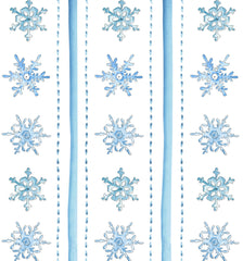 Couturebud The Kelly Pajama Set - Snowflake