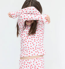 Couturebud The Tiny PJ Set - Lots of Hearts
