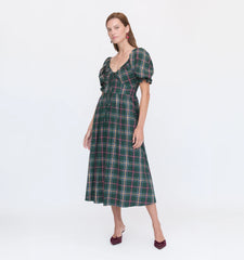 Couturebud The Ophelia Dress - Juniper Tartan