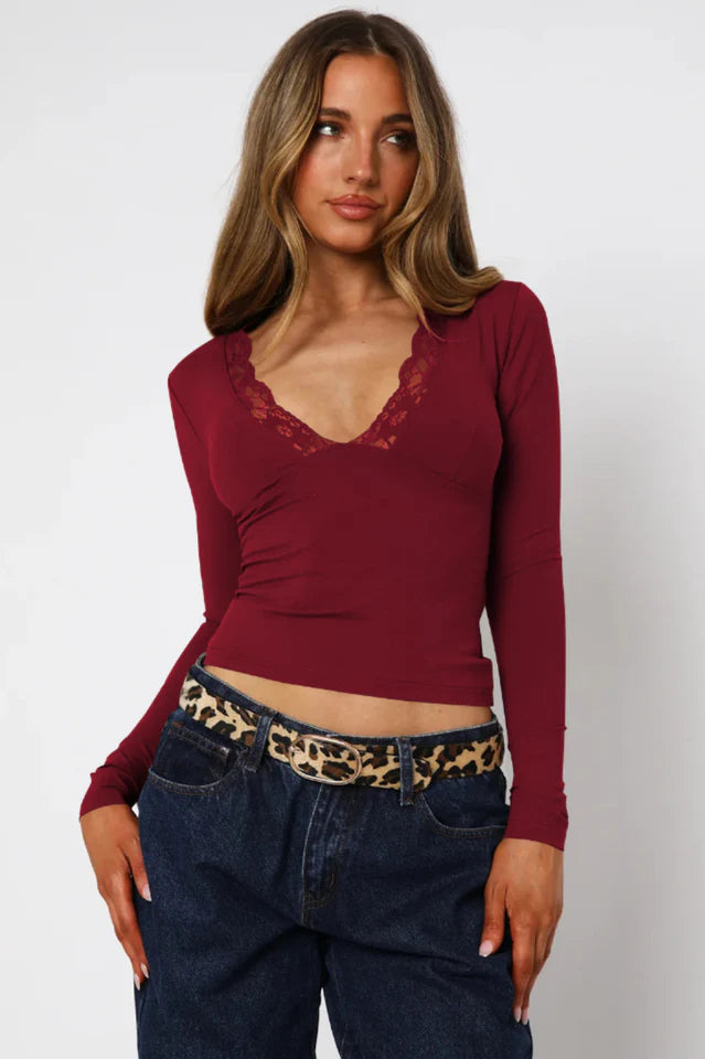 Knew That All Along Long Sleeve Top