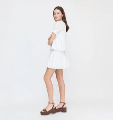 CouturebudThe Adelaide Top - White Broderie Voile