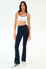 Loren Seamless Bra - White/Indigo