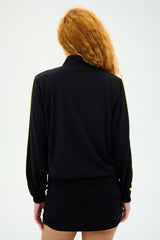 Max Rigor Track Jacket - Black/Chartreuse