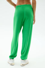 Andie Oversized Fleece Varsity 59 Sweatpant - Grass/59