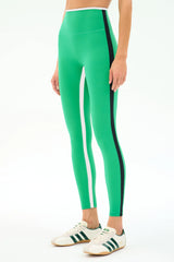Sam High Waist Rigor 7/8 - Spearmint/Indigo