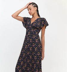 Couturebud The Rae Dress - Fuchsia Lucky Charm