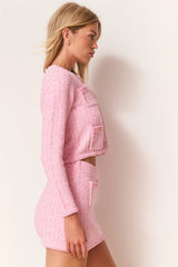 Ellianna Knit Mini Skirt
