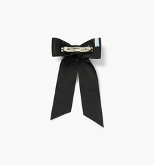 Couturebud The Belle Bow - Black Grosgrain