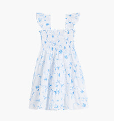 CouturebudThe Baby Ellie Nap Dress - Blue Botanical