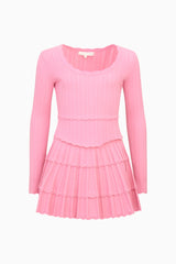 Girls Caliora Stretch Pointelle Dress