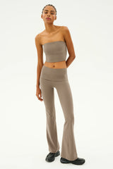Hazel Airweight Crop Bandeau - Lentil