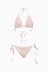 Tween Dannie Floral Bow Print Bikini