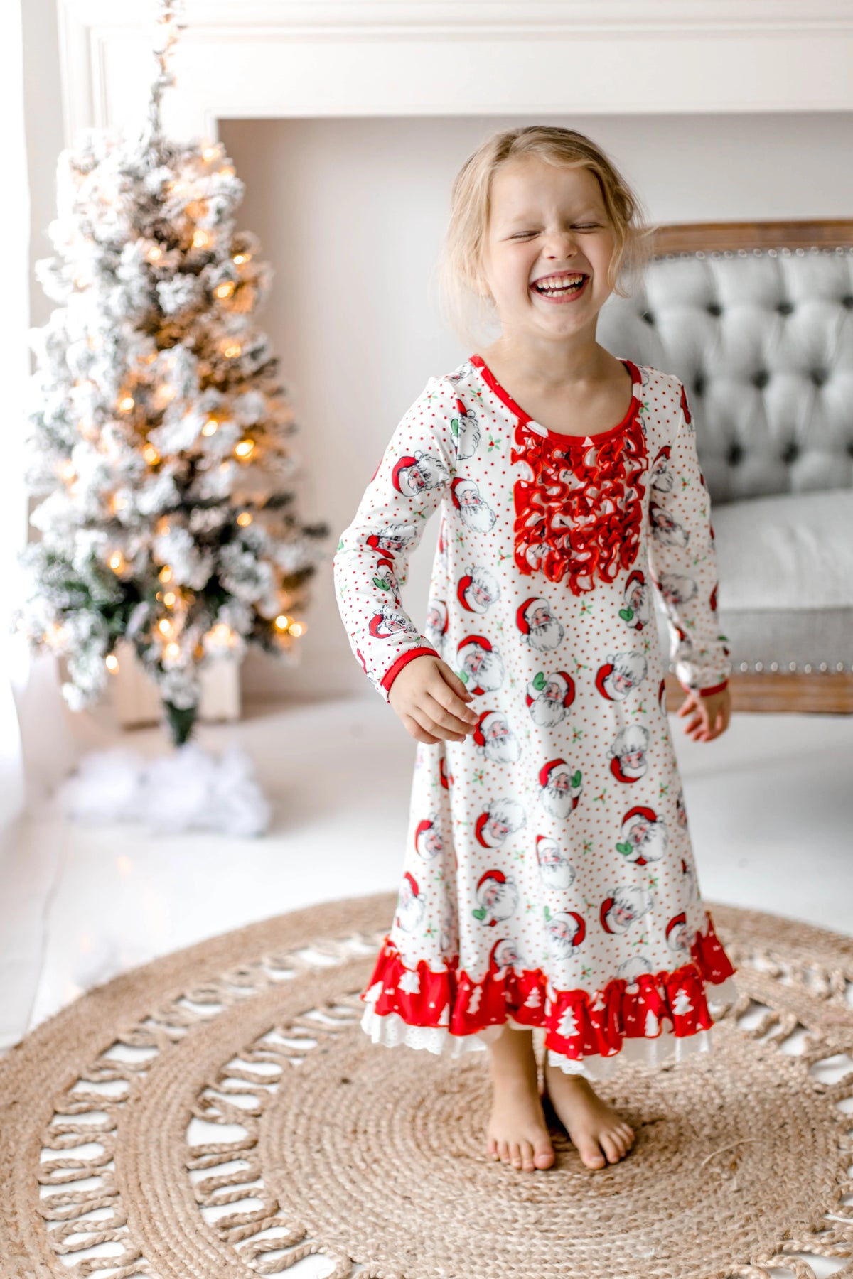 Loungewear Gown - Jolly St. Nick