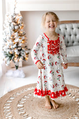 Loungewear Gown - Jolly St. Nick
