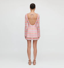 Couturebud The Nathalie Dress - Pastel Crochet Knit