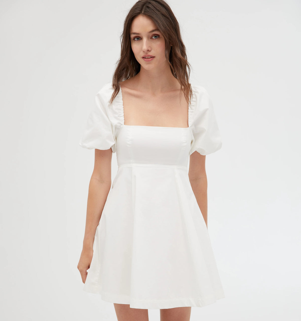 Couturebud The Matilda Mini Dress - White