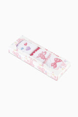 Couturebud x Roller Rabbit Vintage Valentine Ruffle Sock Set