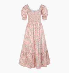 Couturebud The Louisa Nap Dress - Pink Emma Stripe