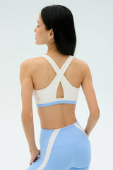 Miles Rigor Bra - Skylight/White