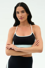 Emerson Airweight Bra - Black/Ice
