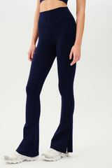 Raquel High Waist Flare w/ Split Hem