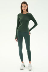 Airweight Lite Long Sleeve Waist Length - Military